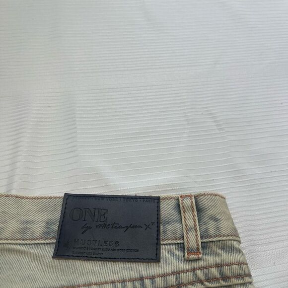 NWT One X One Teaspoon Destroyed Denim Diamonde Hustlers Shorts Size 26 New - Picture 10 of 11